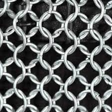 ® Chainmail Shirt Half Sleeves | Aluminium Butted Chainmail 10MM Rings Silver | Medieval Costume Adult | Armor SCA