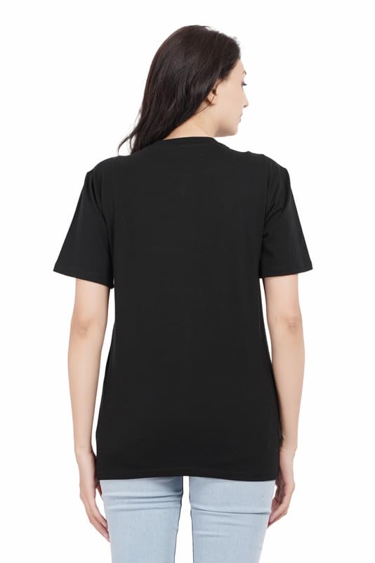 Front Printed Lord Shiva Half Sleeve Men and Women Cotton T Shirt(S04)