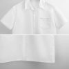 Vintage Sexy Pin-up Fix-it-Women Hawaiian Button Down Shirt Men Casual Short Sleeve Summer Tee Tops