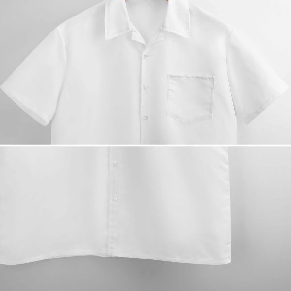 Vintage Sexy Pin-up Fix-it-Women Hawaiian Button Down Shirt Men Casual Short Sleeve Summer Tee Tops