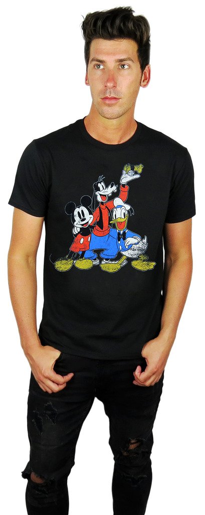 Mickey Mouse and Friends Classic Distressed Graphic Tee