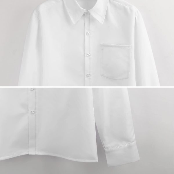 Western Vintage Denim Style Men's Dress Shirts Long Sleeve Golf Shirts Casual Button Down T-Shirt for Athletic Business