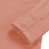 Women's Casual Shirt Dress Collar V Neck Button Down Loose Long Sleeve Mini Dresses