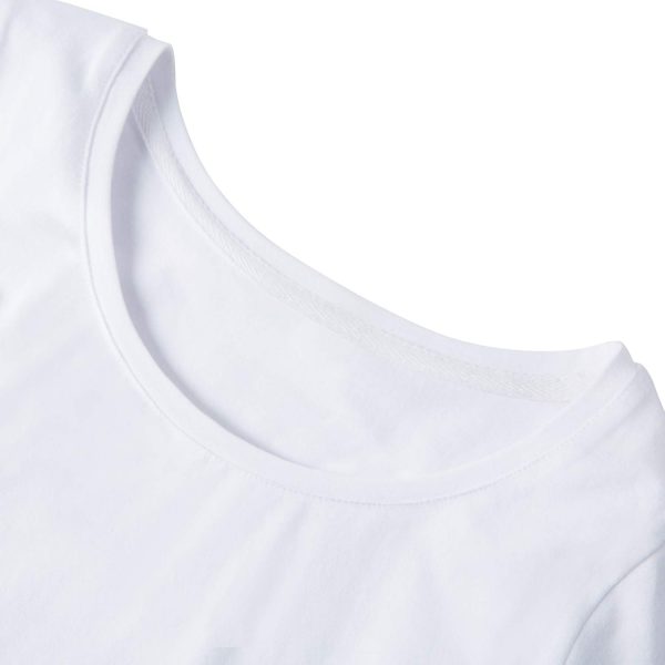 Women's Basic Half Sleeve Round Neck T-Shirt Stretchy Casual Cotton Tops