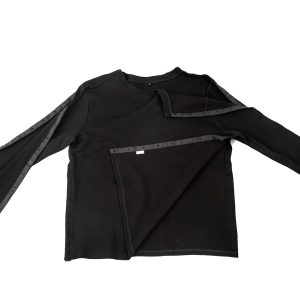 Shoulder Surgery Shirts, Unisex Rehab Shirt with Discreet Shoulder Snaps, Chemo Clothing, Long Sleeve Shirt Men