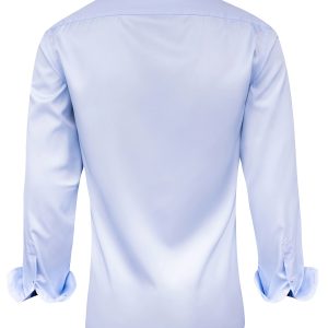 Men's Dress Shirts Long Sleeve Wrinkle-Free Business Casual Button Down Shirt