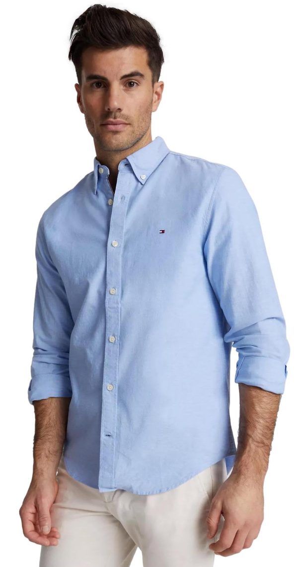 Men's Signature Long Sleeve Casual Button Down Shirt in Regular Fit 2025 Collection