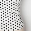 Women's Rockabilly Tops, 1950s Pinup Vintage Blouse Square Neck Slim Fit Shirt Classic Elegant for Women Girls