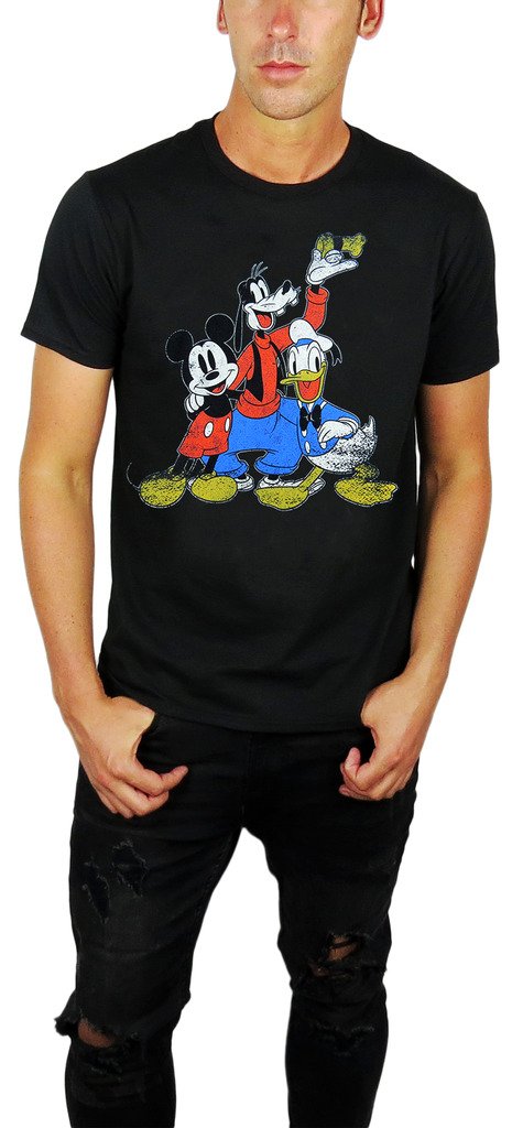 Mickey Mouse and Friends Classic Distressed Graphic Tee
