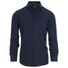 Slim Fit Mens Dress Shirts Long Sleeve Button Down Wrinkle Free Formal 4-Way Stretch