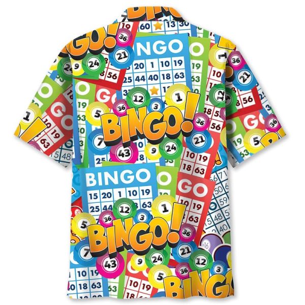 Funny Bingo Shirt Hawaiian Style, Bingo Game Team Shirt, Bingo Lovers Gifts, Bingo Shirt Button Down Size S-5XL