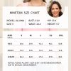 Women's V Neck 3/4 Sleeve Shirts Cold Shoulder Tops Basic Summer Tees