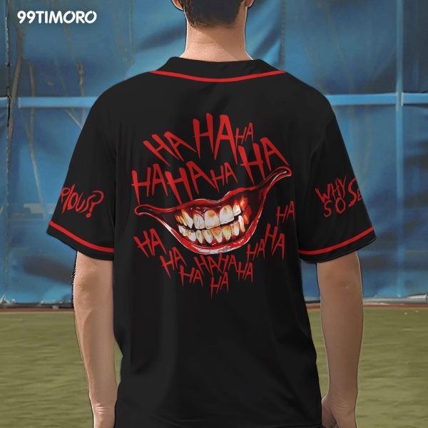 Movie Character Jersey Shirts, Sports Baseball Short Sleeve Button Down Top, Film Themed