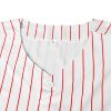 Blank Plain Hip Hop Hipster Baseball Jersey Button Down Shirts Sports Uniforms Men Women Jersey