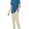 Slim-Fit Men's Short Sleeve Button Down Shirt