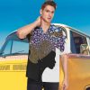 Mens Unique Pattern Hawaiian Shirt Beach Tropical Button Up Shirts Vacation Cruise Hawaii Summer Clothes