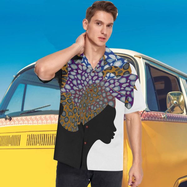 Mens Unique Pattern Hawaiian Shirt Beach Tropical Button Up Shirts Vacation Cruise Hawaii Summer Clothes