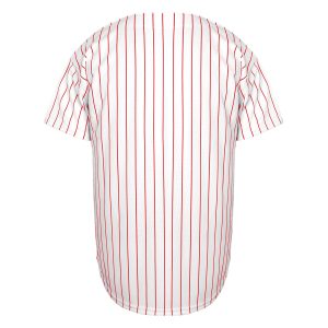 Blank Plain Hip Hop Hipster Baseball Jersey Button Down Shirts Sports Uniforms Men Women Jersey