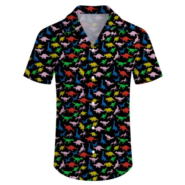 Men's 2 piece 80s 90s rave outfits for Men Hawaiian Shirts with a Bucket Hat