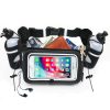 No.1 Hydration Belt by - Premium Running Fuel Belt w/2 BPA-Free 10 oz Water Bottles, Tilt-Up Pocket w/Touchscreen-Ready Cover -