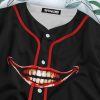 Movie Character Jersey Shirts, Sports Baseball Short Sleeve Button Down Top, Film Themed
