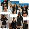 Women Oversized Button Down Shirts Boyfriend Long Sleeve Blouse Collared Tops