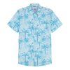 Men's Saltwater Dockside Chambray Short Sleeve Button Down Shirt