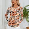 Women Long Sleeve Shirts Sun Protection 1/4 Zip Summer Quick Dry Hiking Shirts Quarter Zip Pullover for Women