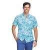 Men's Saltwater Dockside Chambray Short Sleeve Button Down Shirt