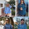 Womens Corduroy Button Down Shirts Boyfriend Long Sleeve Oversized Blouses Tops