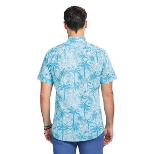 Men's Saltwater Dockside Chambray Short Sleeve Button Down Shirt