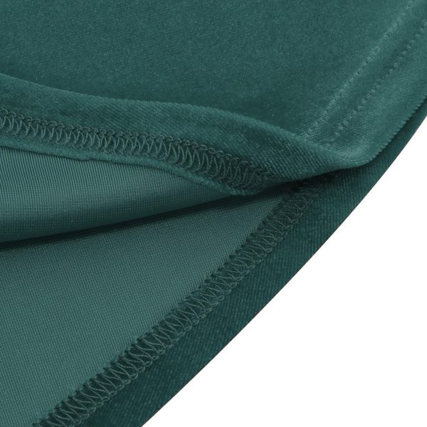 Women Velvet 1950s Vintage Dress Bowtie Neck Half Sleeve Cocktail Swing Dresses Audrey Hepburn Rockabilly Prom Dress