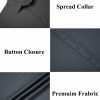 Men's Casual Button Down Shirts Short Sleeve Textured Summer Beach Shirts