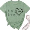 Probably Late for Something Shirt for Women Workout Short Graphic Athletic Comfy Cotton Tee Tops