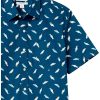 Slim-Fit Men's Short Sleeve Button Down Shirt