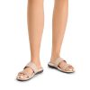 Women's Arch Support Slides Flat Sandals Soft Cushion Slippers With Adjustable Straps