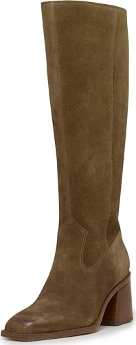 Women's Biancaa Sangeti Extra Wide Calf Stacked Heel Knee High Boot