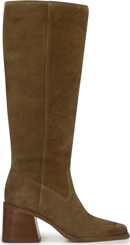 Women's Biancaa Sangeti Extra Wide Calf Stacked Heel Knee High Boot