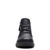 Womens Hearth Dove Leather Ruched Booties