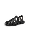 Womens Fisherman Gladiator Braided Flat Sandal Cute Woven Strappy Closed Toe Shoes for Summer