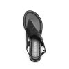 Women's Rhinestone Casual Wear Cute Gladiator Flat Sandals Beach Dressy T-Strap Thong Sandals