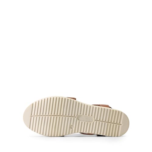 Women's Comfortable Low Wedge Sandals, Open Toe Slip On Strappy Flat Sandals Light-weight Summer Shoes
