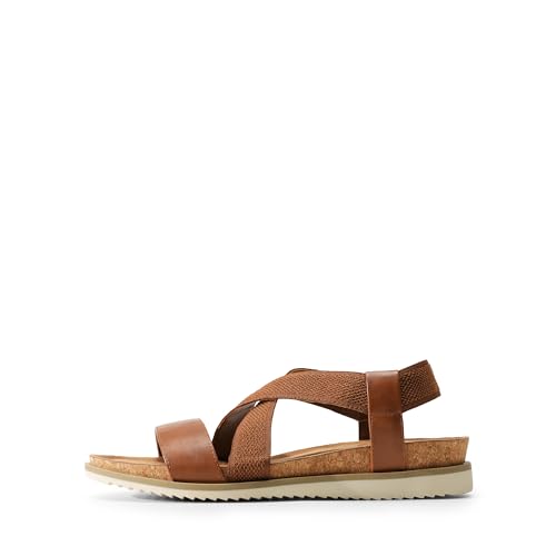 Women's Comfortable Low Wedge Sandals, Open Toe Slip On Strappy Flat Sandals Light-weight Summer Shoes