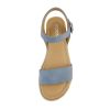 CLIP ~ Women Open Toe Ankle Strap Platform Espadrille Sandal