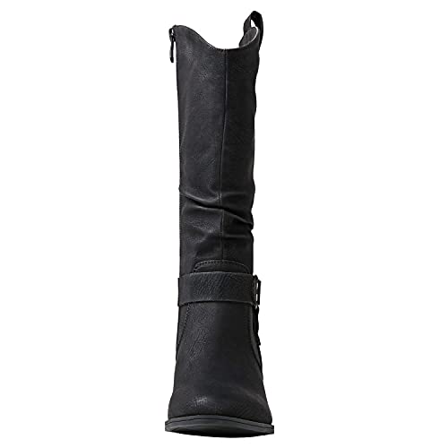 Women's Knee High Cowgirl Boots Fashion Dressy Cowboy Boots For Women