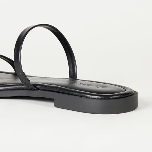 Women's Paris Square Toe Two Strap Flat Sandal