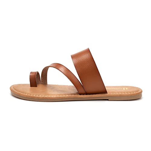 Women's Slide Sandals Slip On Flat Flip Flop Thong Casual Summer