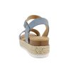 CLIP ~ Women Open Toe Ankle Strap Platform Espadrille Sandal