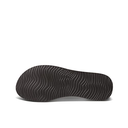 Dreams Women's Flip Flop, Memory Foam Cushion Footbed, Faux Leather Satin Lined Strap
