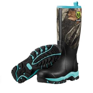Hunting Boot for Women, Insulated Waterproof Sturdy Women's Hunting Boot, 6mm Neoprene and Rubber Outdoor Boot Next Camo G2